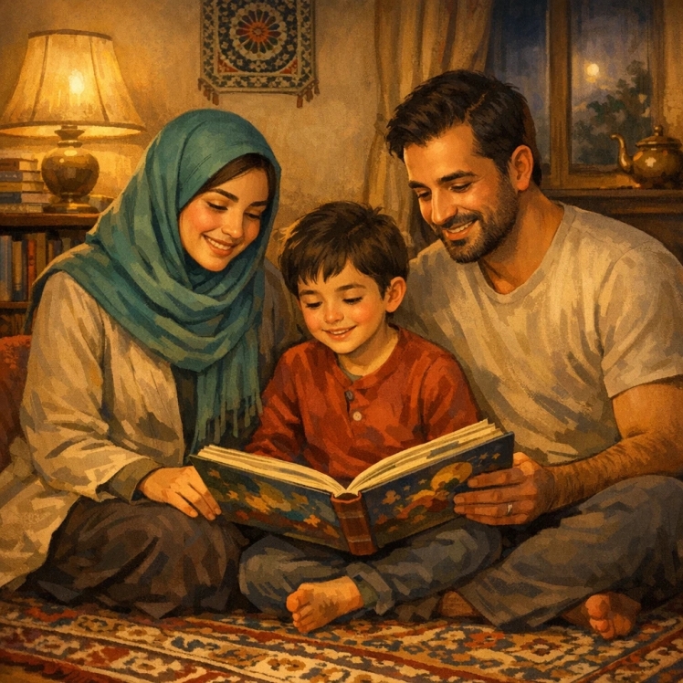  چرا قصه‌گویی و کتاب‌خواندن برای بچه‌ها حیاتی‌تر از همیشه است