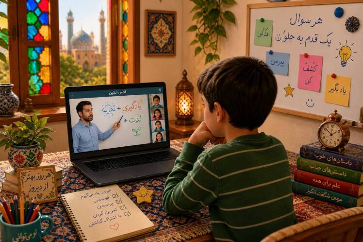 چطور بچه‌ها را جذب کلاس آنلاین کنیم؟
